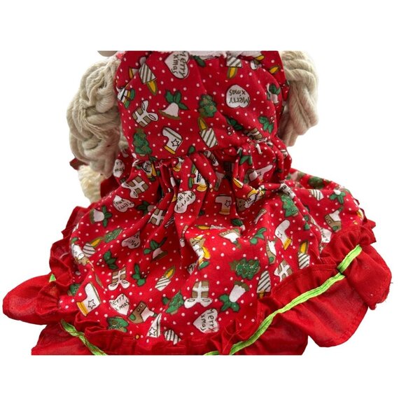 House of Lloyd Flossie Rabbit Figurine 1993 Porcelain Face w/ Box Christmas Vtg - Picture 10 of 16